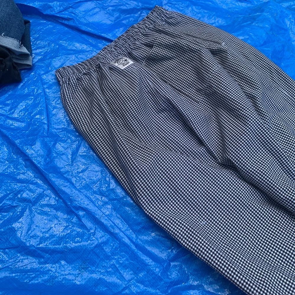global chef checkered pants